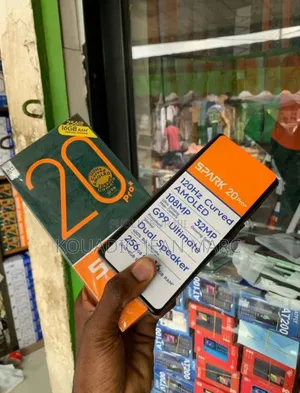 New Tecno Spark 20 Pro Plus 256 GB Black