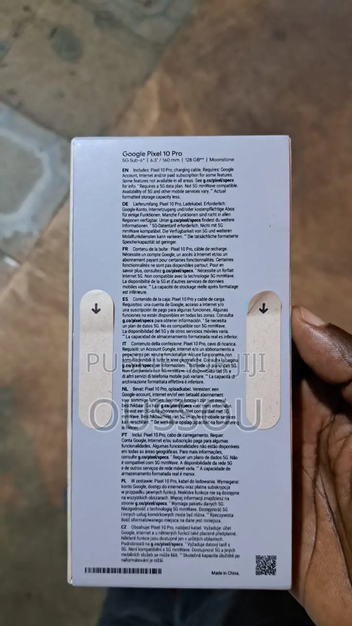 New Google Pixel 10 Pro 128 GB Black