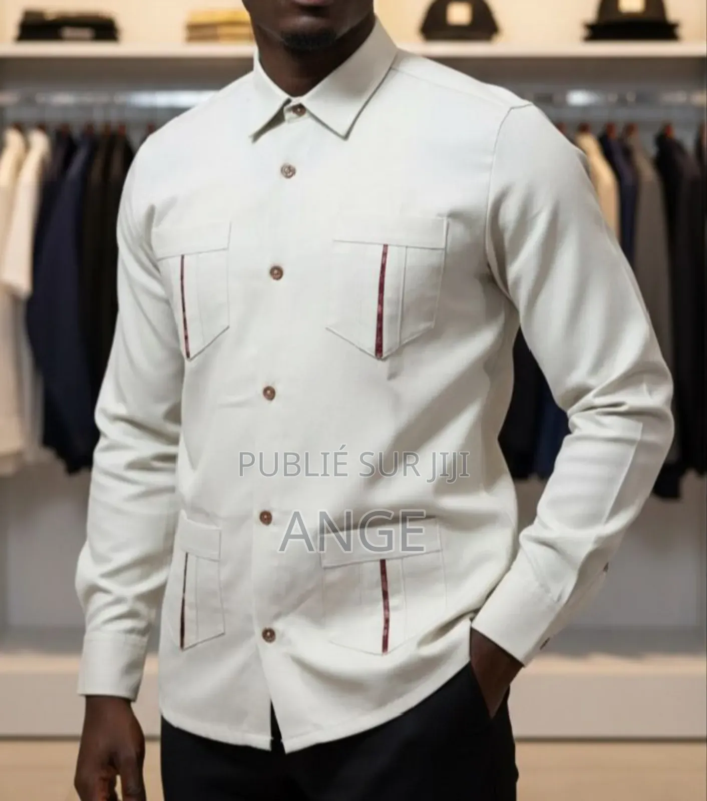 Chemise Cubaine Double Couture