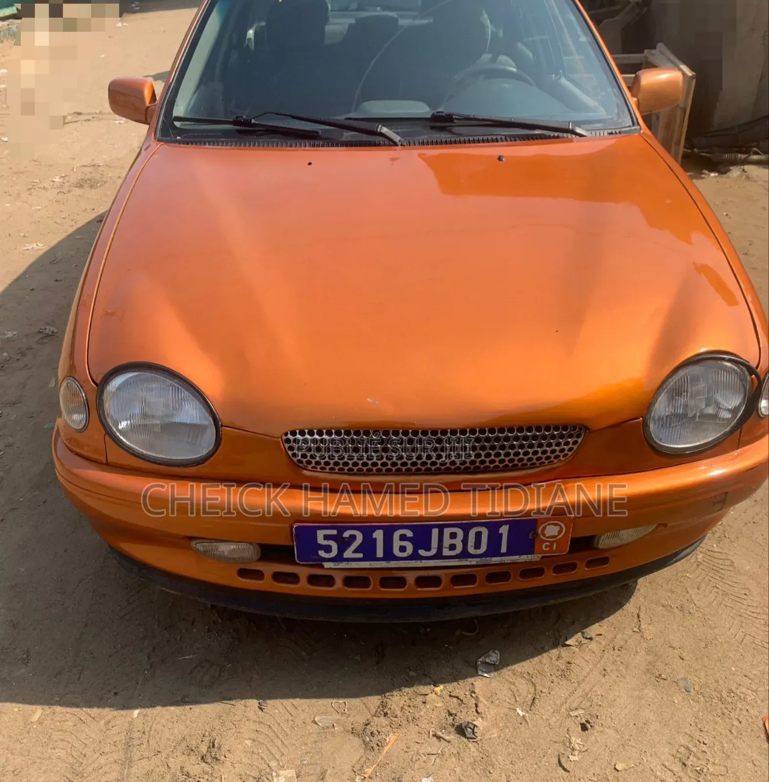 Toyota Corolla 2005 Orange