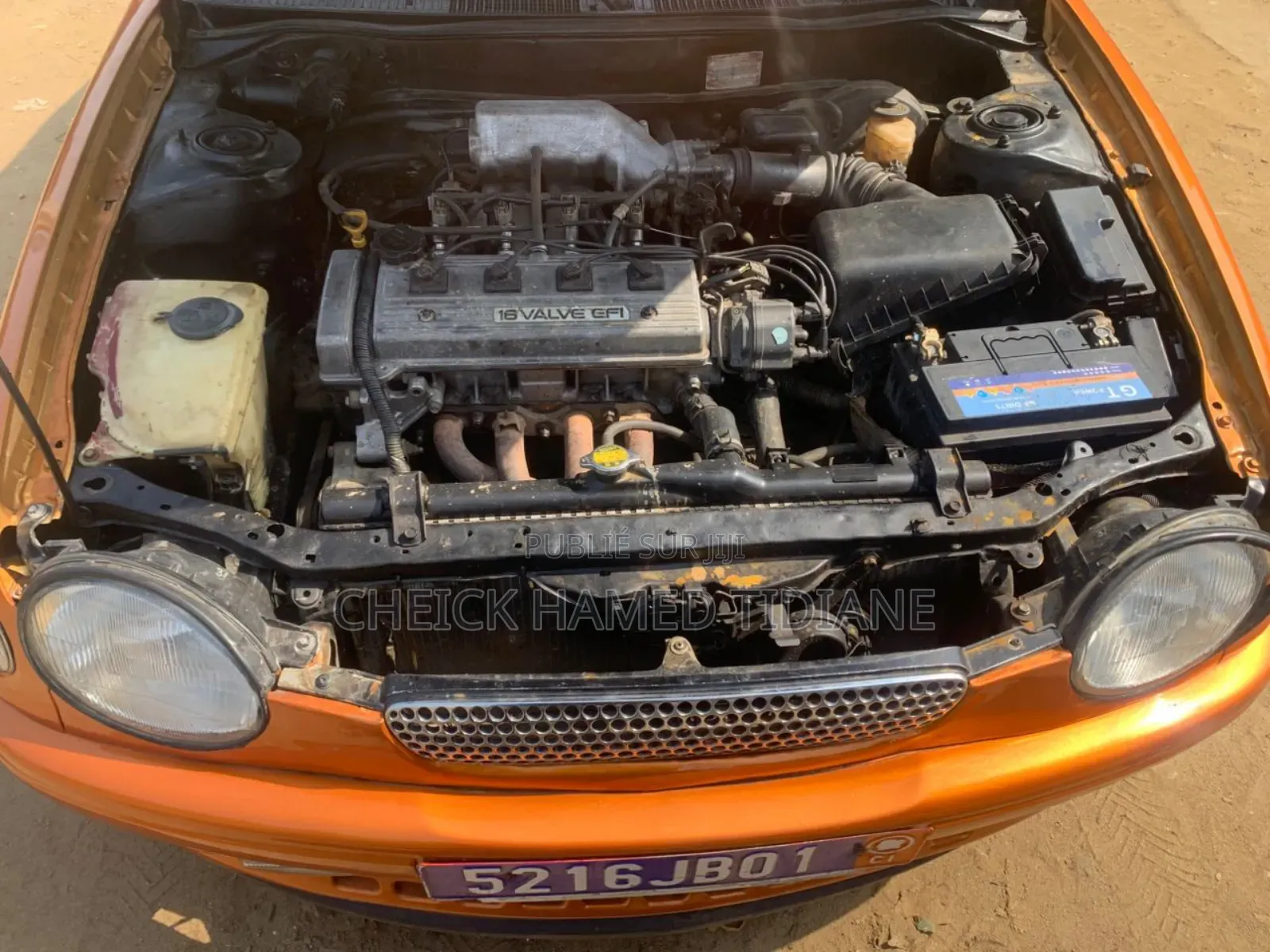 Toyota Corolla 2005 Orange