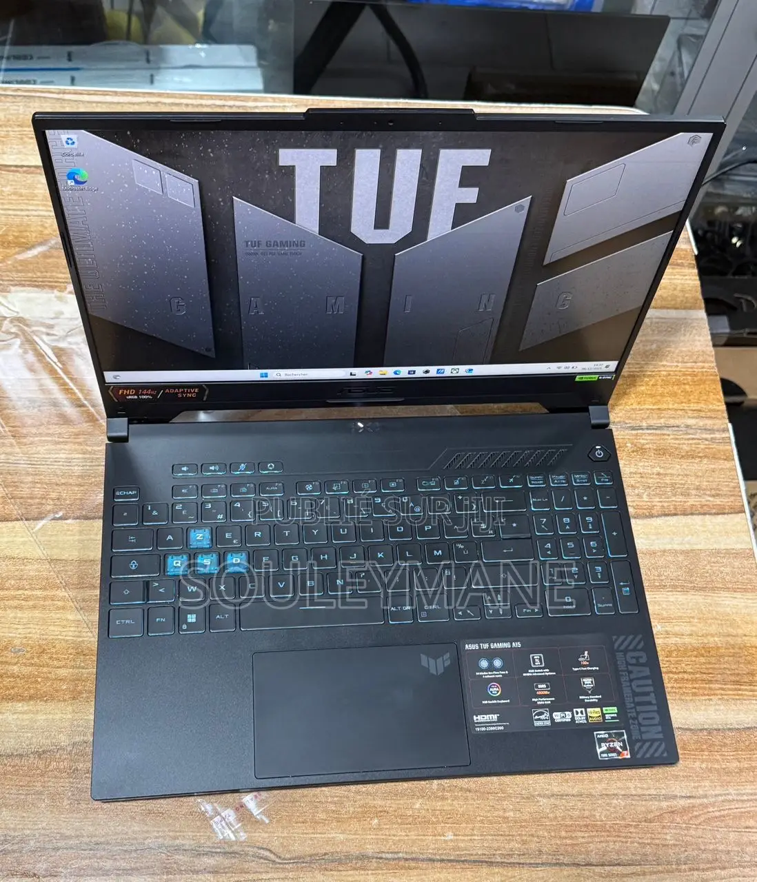 New Ordinateur Portable Asus TUF Gaming A15 16GB AMD Ryzen 7 SSD 1T
