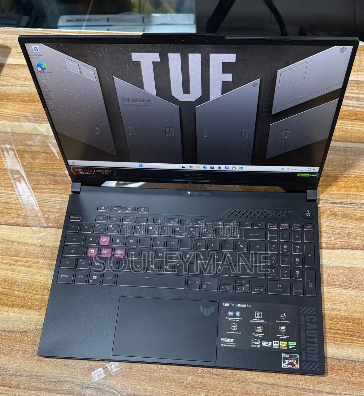 New Ordinateur Portable Asus TUF Gaming A15 16GB AMD Ryzen 7 SSD 1T