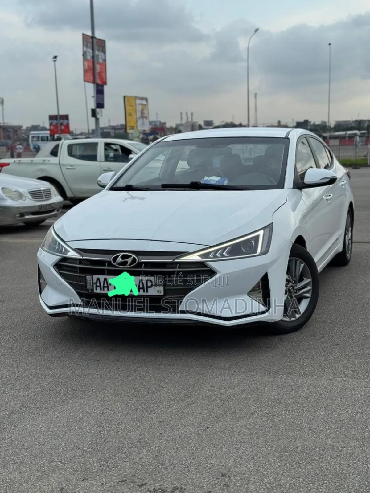 Hyundai Avante 2020 Blanc