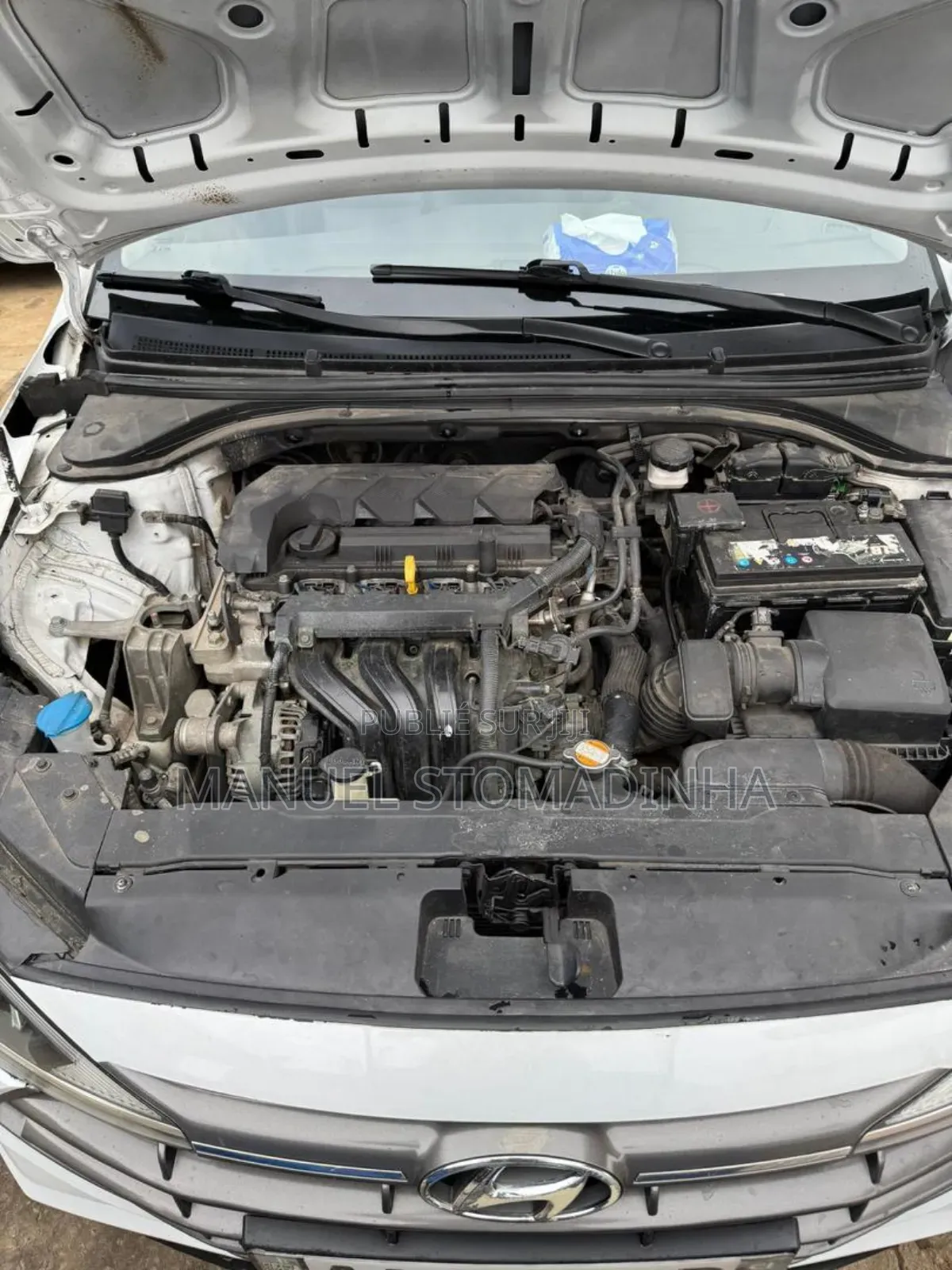 Hyundai Avante 2020 Blanc