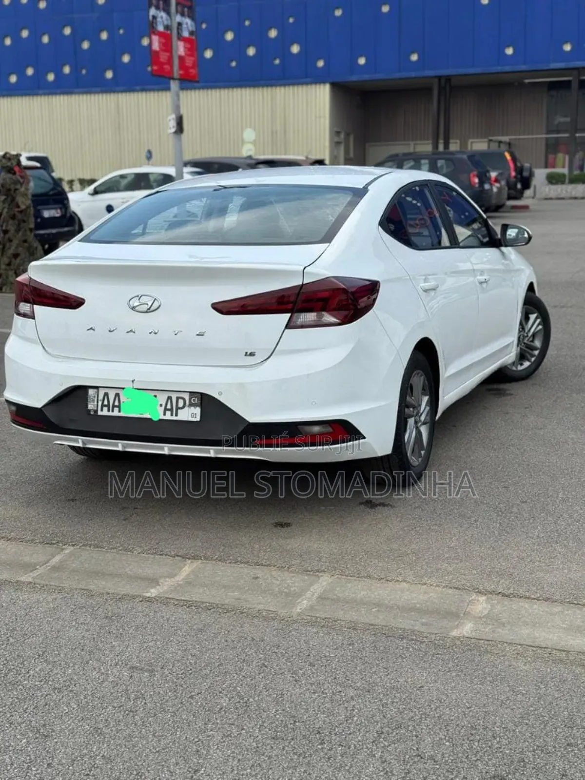 Hyundai Avante 2020 Blanc