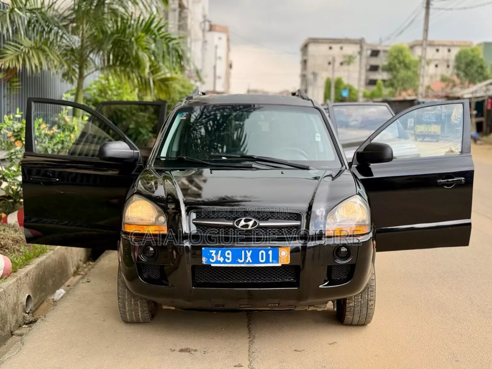 Hyundai Tucson 2008 Black