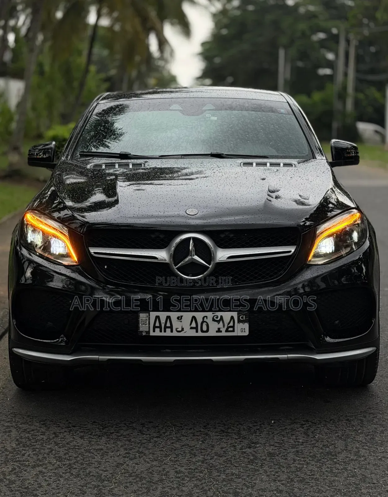 Mercedes-Benz GLE43 3.0 AWD 2017 Black