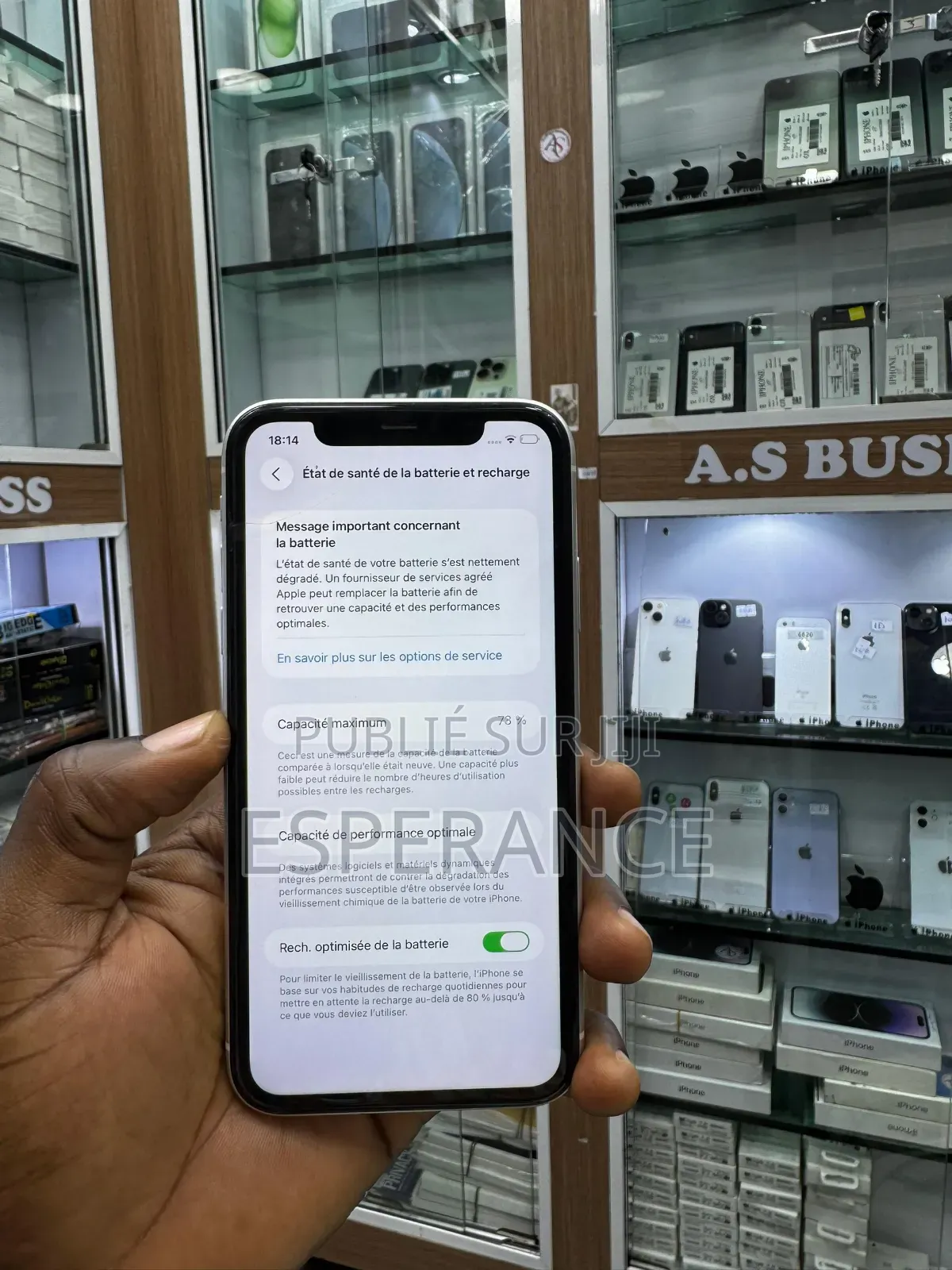 Apple iPhone 11 64 GB Blanc