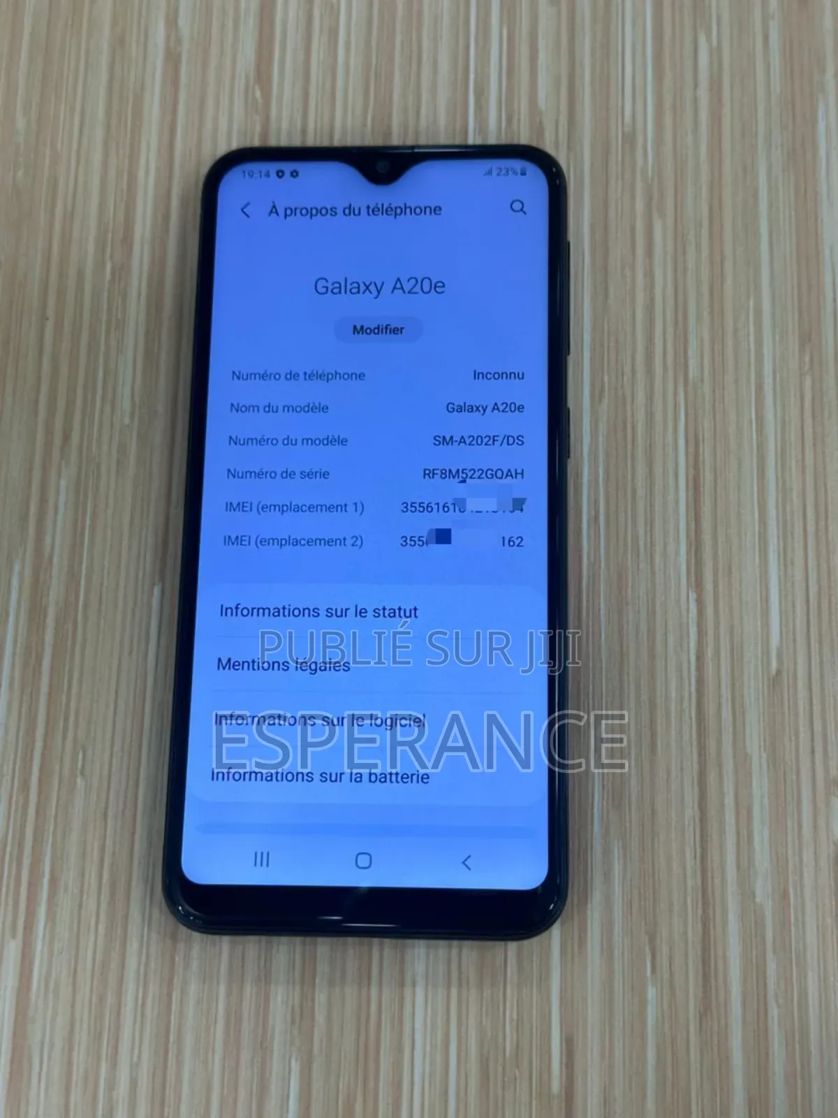 Samsung Galaxy A20e 32 GB Blue