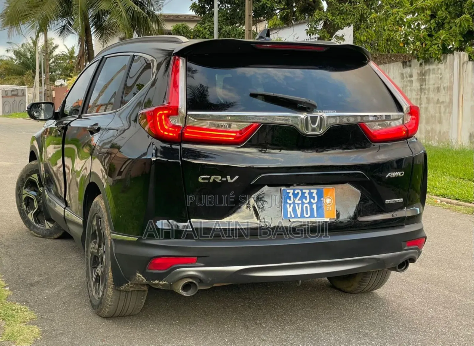 Honda CR-V Touring 4dr SUV (1.5L 4cyl CVT) 2017 Noir Mat