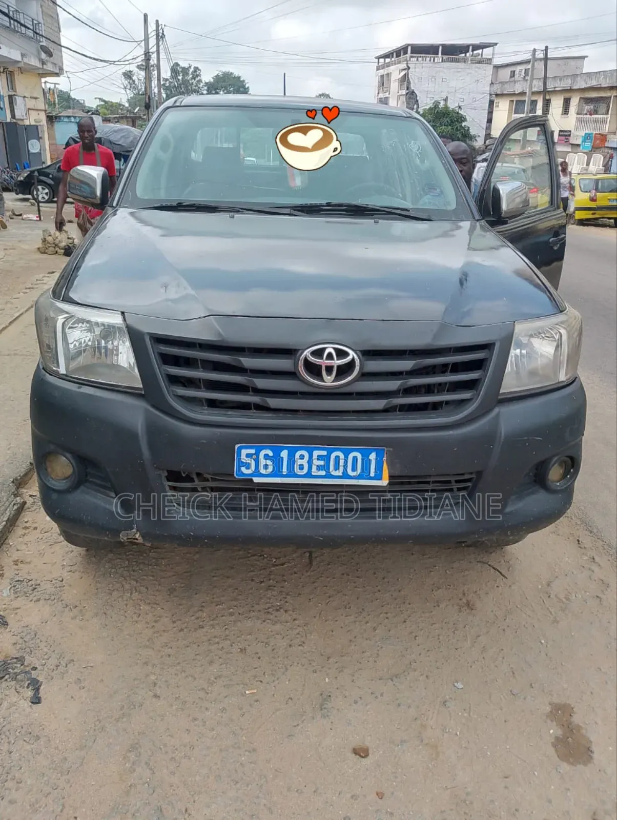 Toyota Hilux 2008 Noir Mat