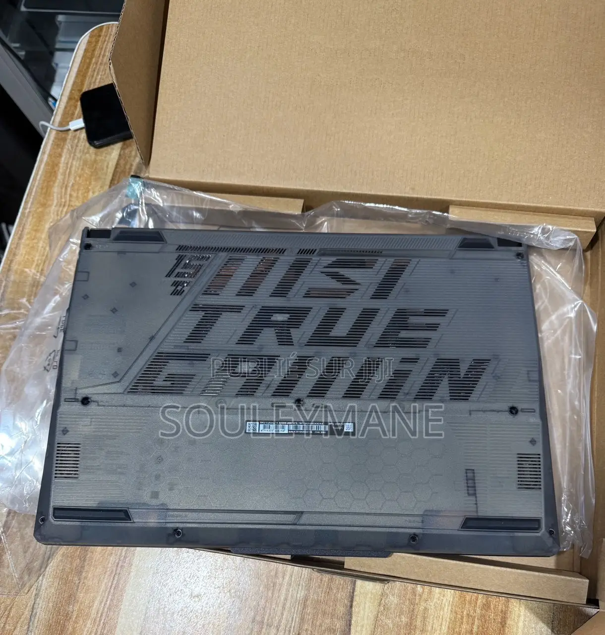 New Ordinateur Portable MSI Cyborg 15 16GB Intel Core I7 SSD 512GB