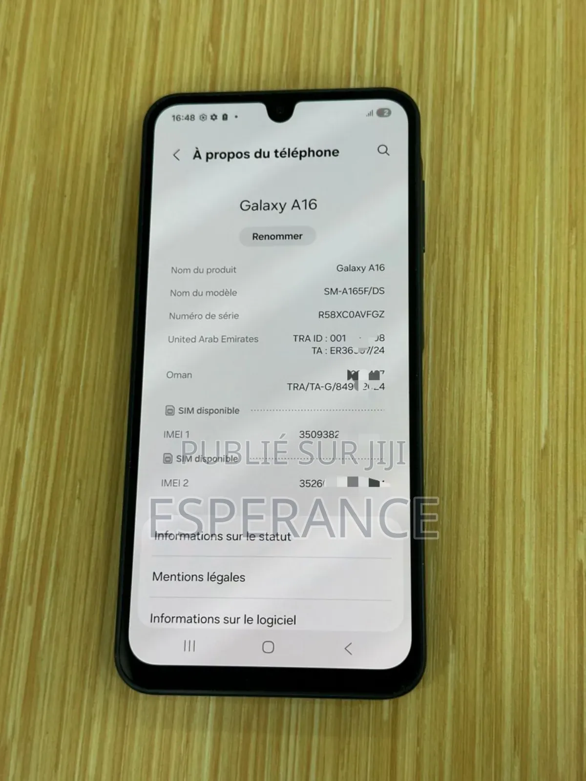 Samsung Galaxy A16 128 GB Blue