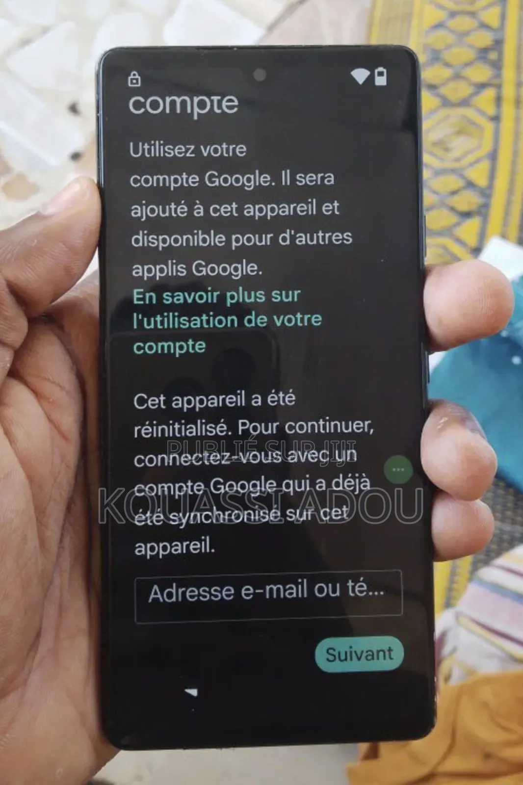 Google Pixel 128 GB Blanc