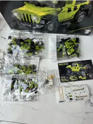 Blocs De Construction 3d, Jeep Verte, Course