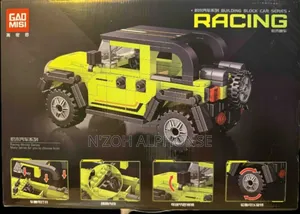 Blocs De Construction 3d, Jeep Verte, Course
