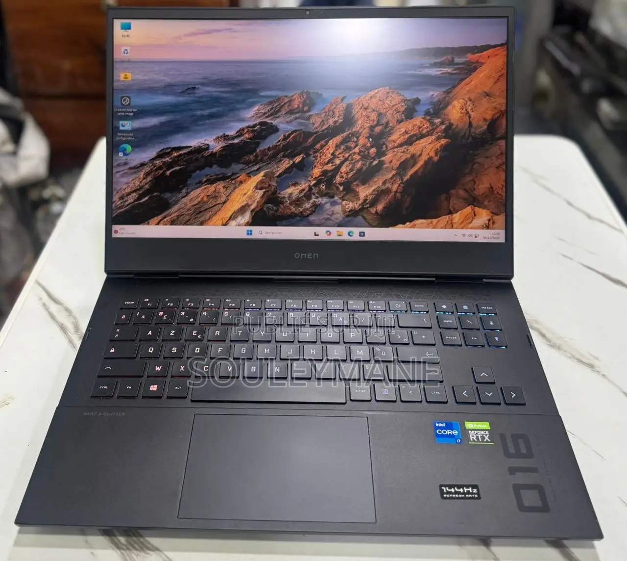 Ordinateur Portable HP Omen 16 32GB Intel Core I7 SSD 512GB