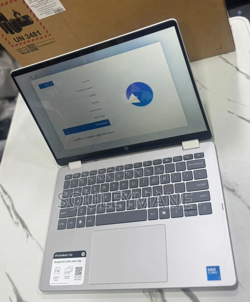 New Ordinateur Portable HP OmniBook 5 14" 16GB Intel Core I7 SSD 512GB