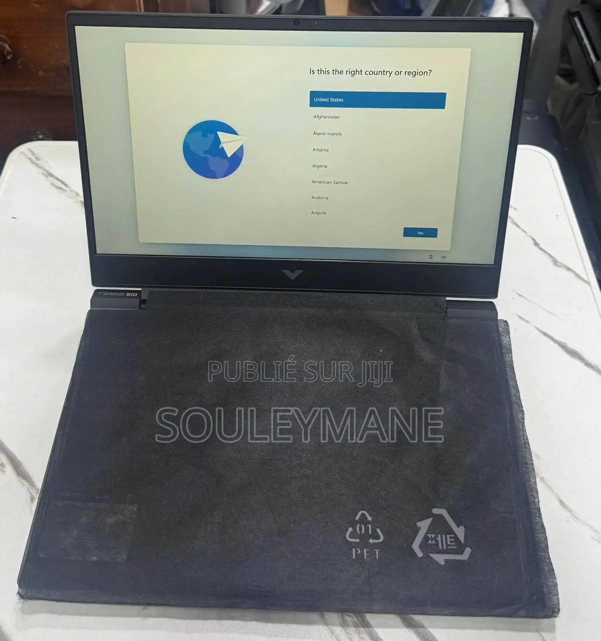 Ordinateur Portable HP Victus 15 16GB Intel Core I5 SSD 512GB