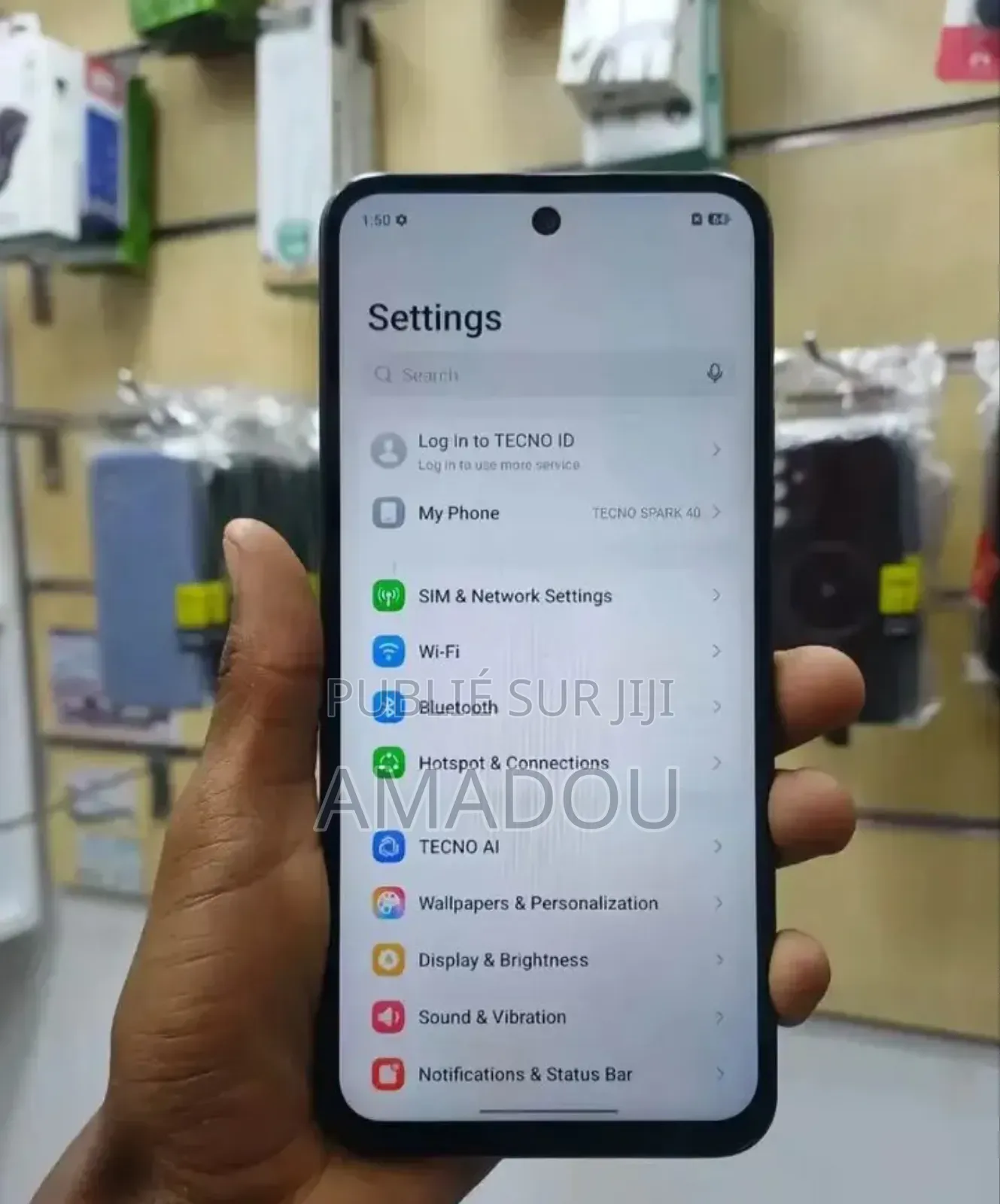 New Tecno Spark 40 256 GB Gris