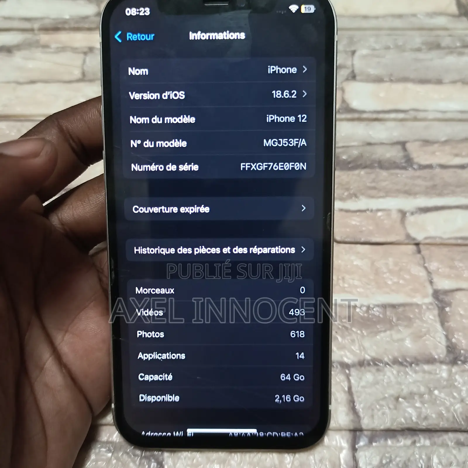 Apple iPhone 12 64 GB Blanc