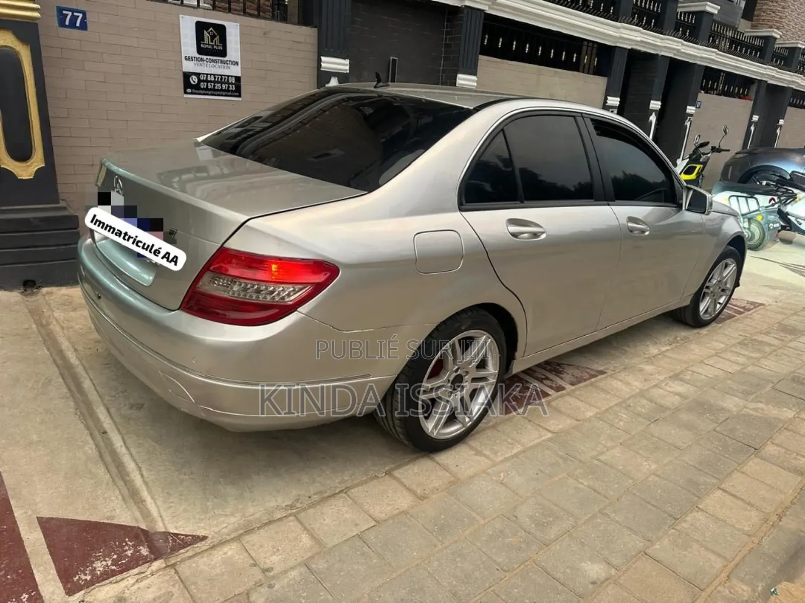 Mercedes-Benz C180 2008 Gris