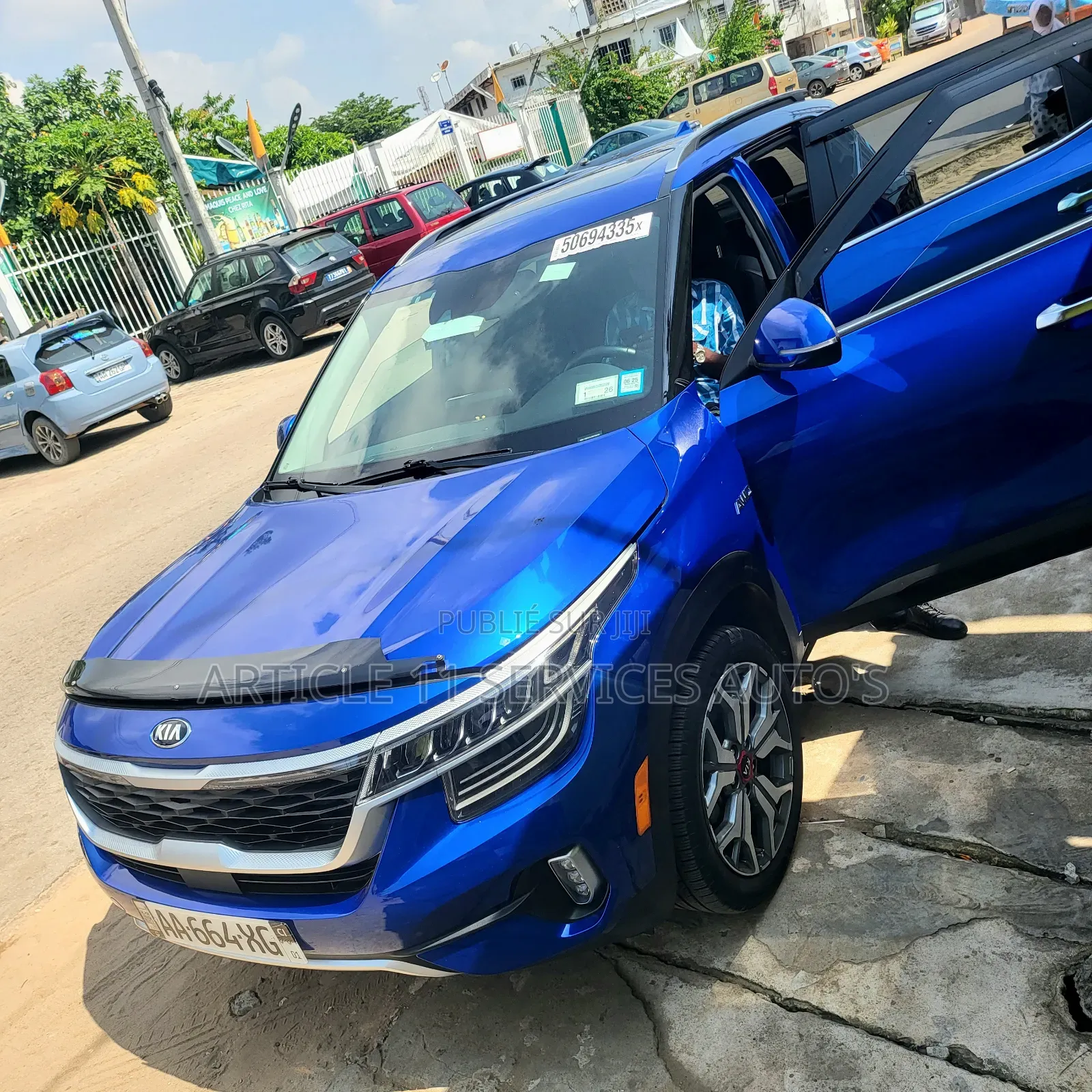 Kia Seltos 1.6 T-GDI 4WD 2021 Blue