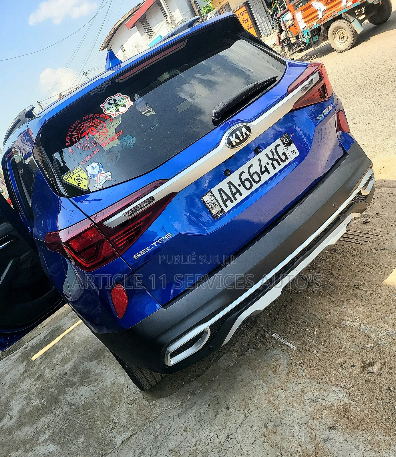 Kia Seltos 1.6 T-GDI 4WD 2021 Blue