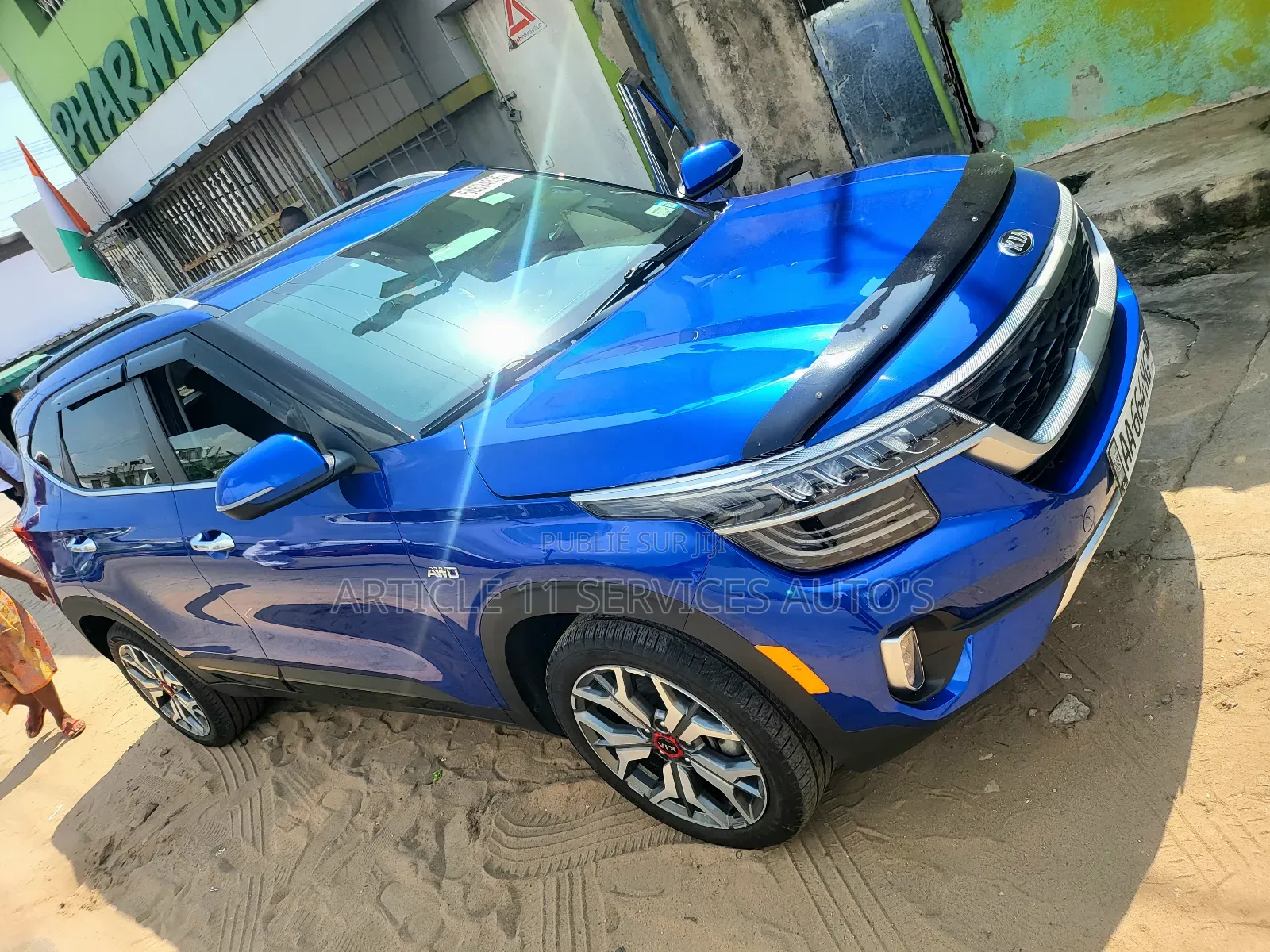 Kia Seltos 1.6 T-GDI 4WD 2021 Blue