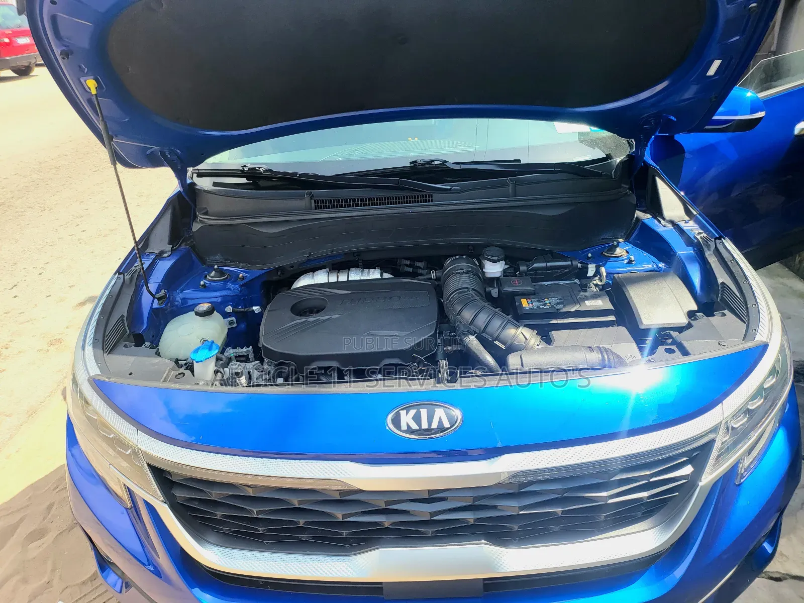Kia Seltos 1.6 T-GDI 4WD 2021 Blue