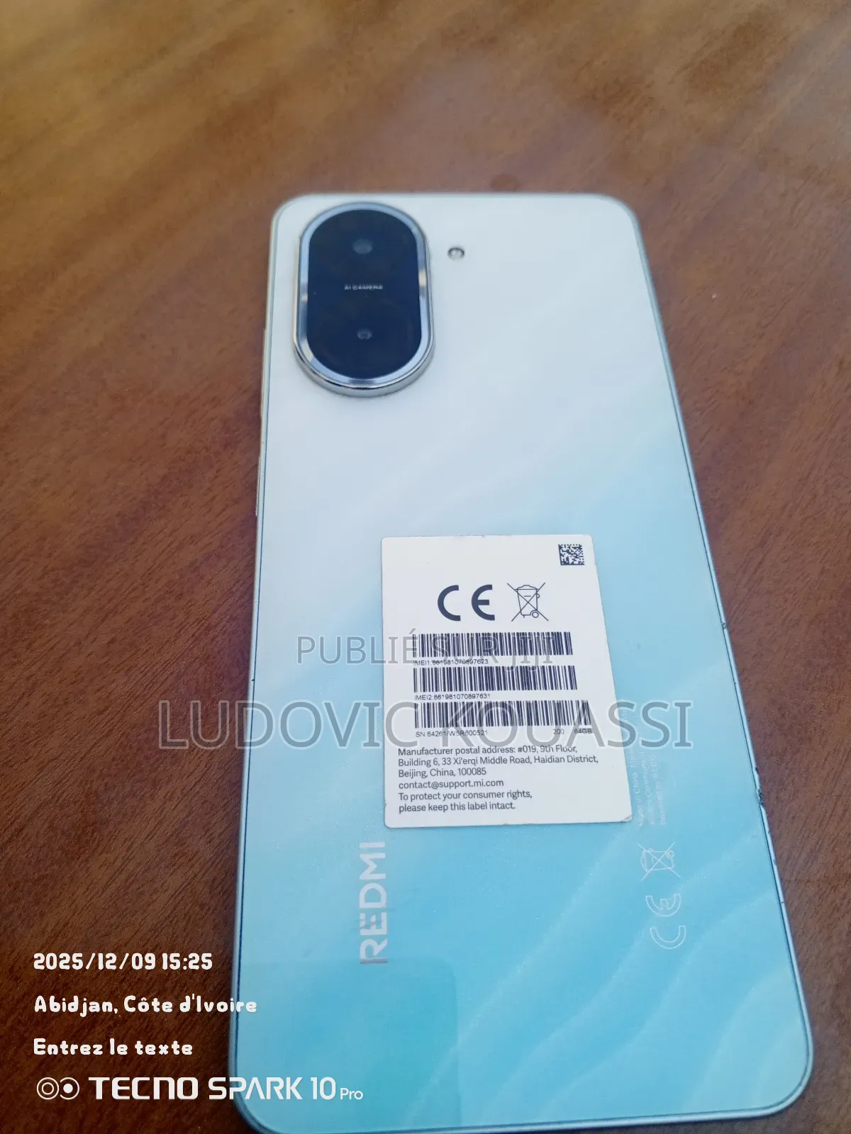 Xiaomi Redmi A5 4G 64 GB Blue