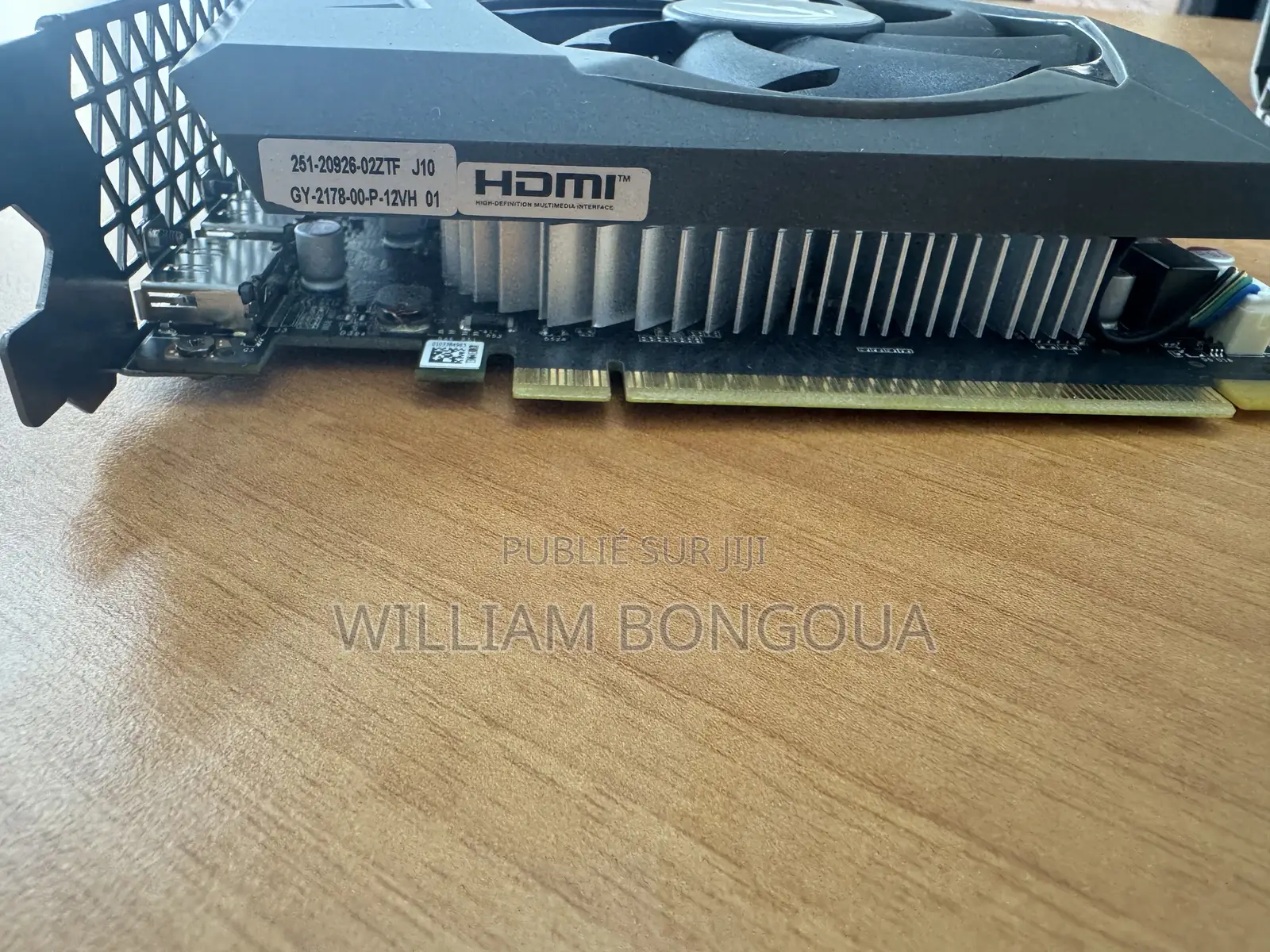 Carte Graphique Zotac Gaming Geforce RTX 3050 6go Gddr6 Solo