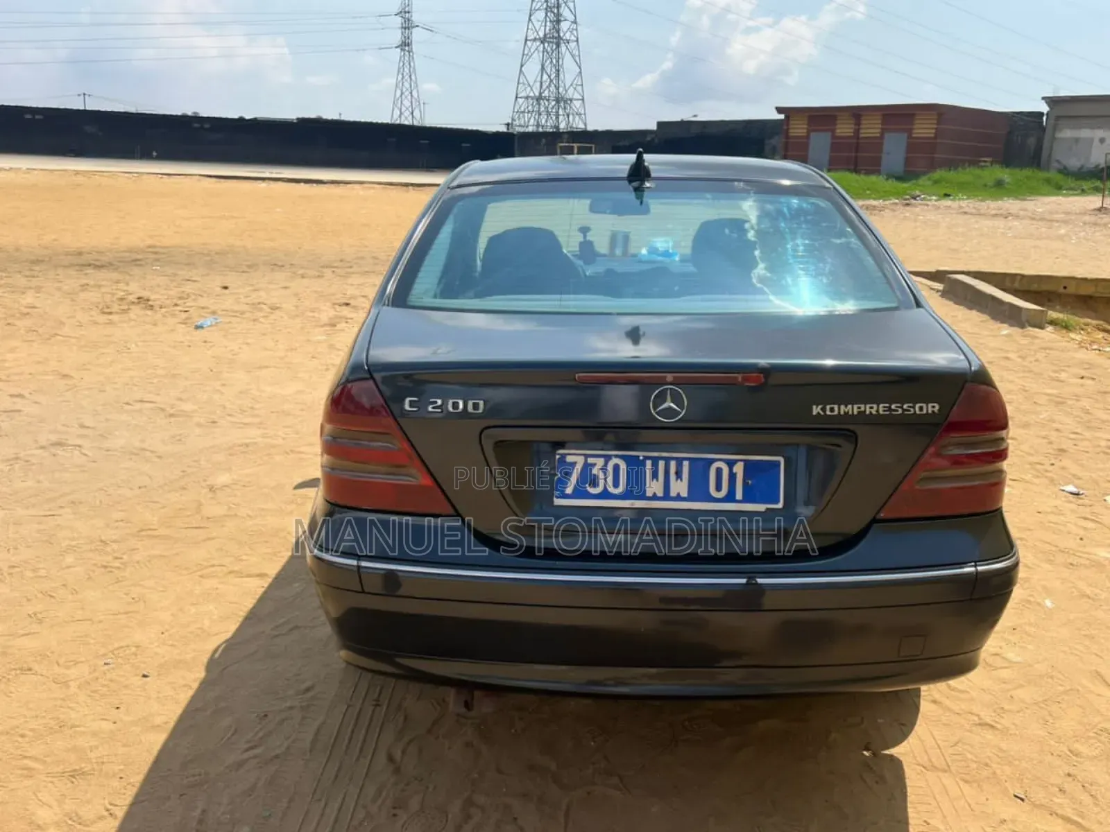 Mercedes-Benz C200 2004 Black