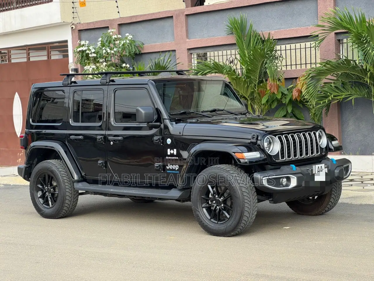 Jeep Wrangler 4xe Sahara 4x4 2025 Noir Mat