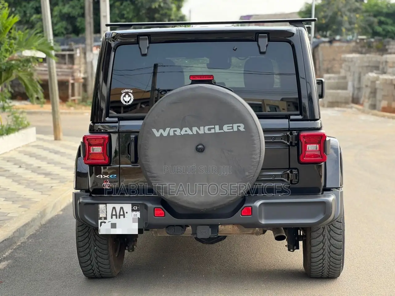 Jeep Wrangler 4xe Sahara 4x4 2025 Noir Mat