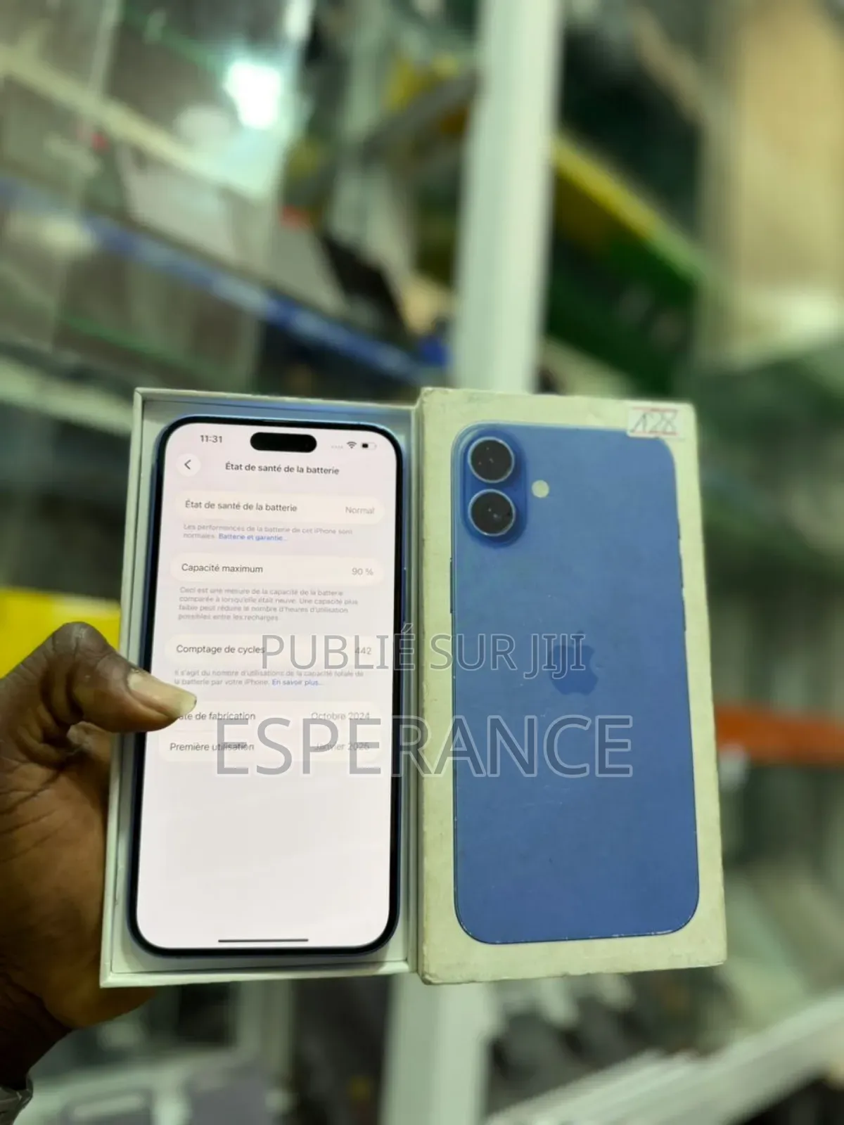 Apple iPhone 16 Plus 128 GB Blue