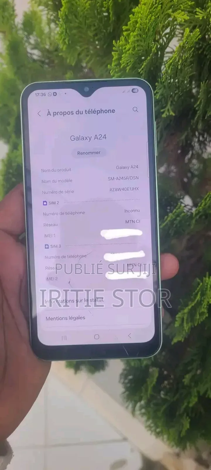 Samsung Galaxy A24 128 GB Vert