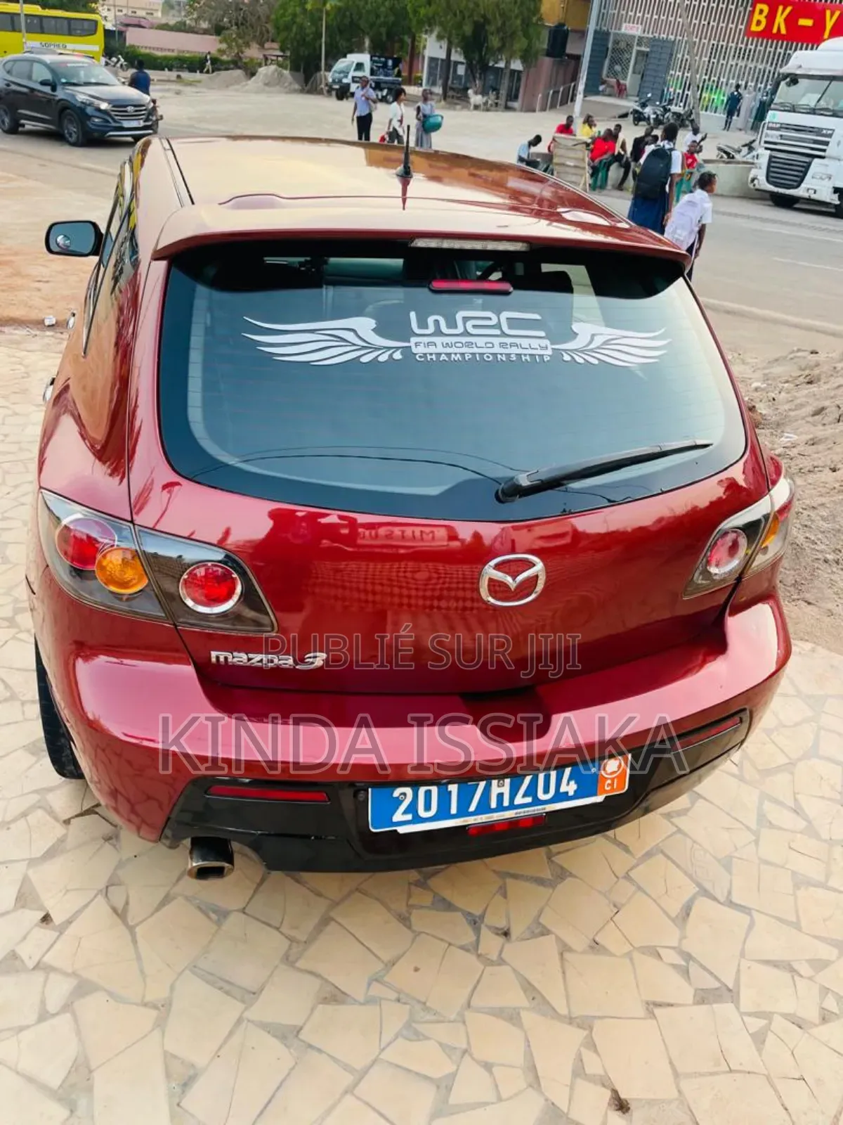 Mazda 3 2008 Rouge