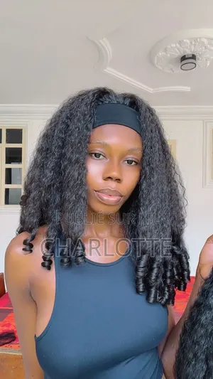 Perruque Bandeau Wig (Pose Sans Colle)