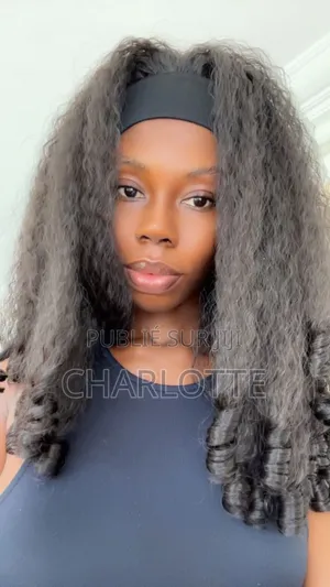 Perruque Bandeau Wig (Pose Sans Colle)