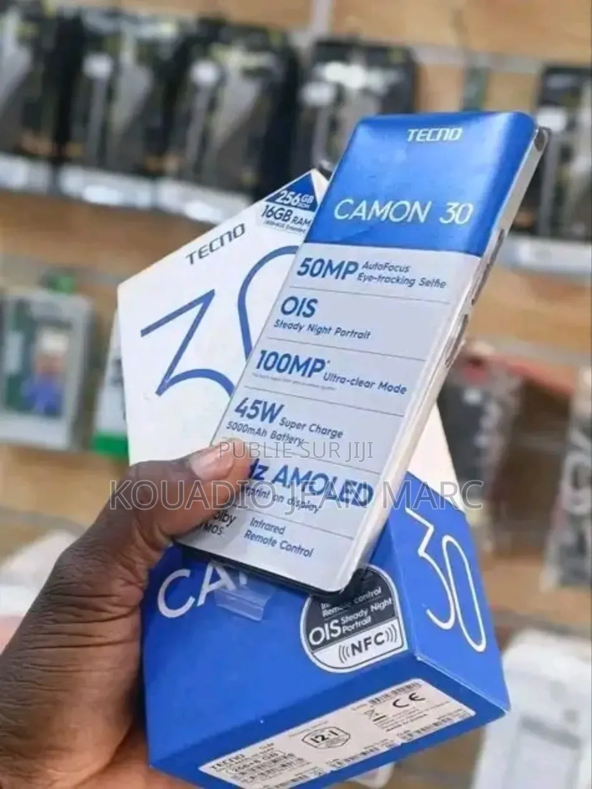 New Tecno Camon 30 256 GB Black