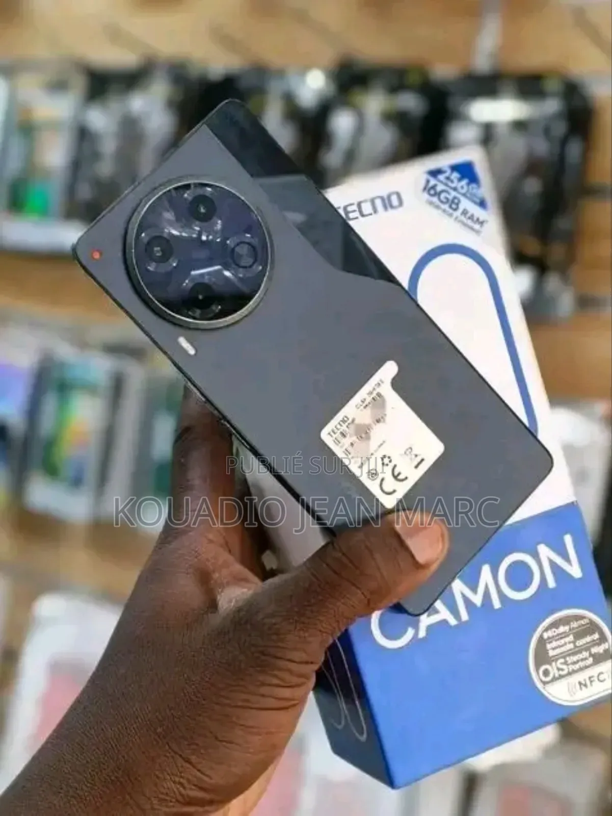 New Tecno Camon 30 256 GB Black