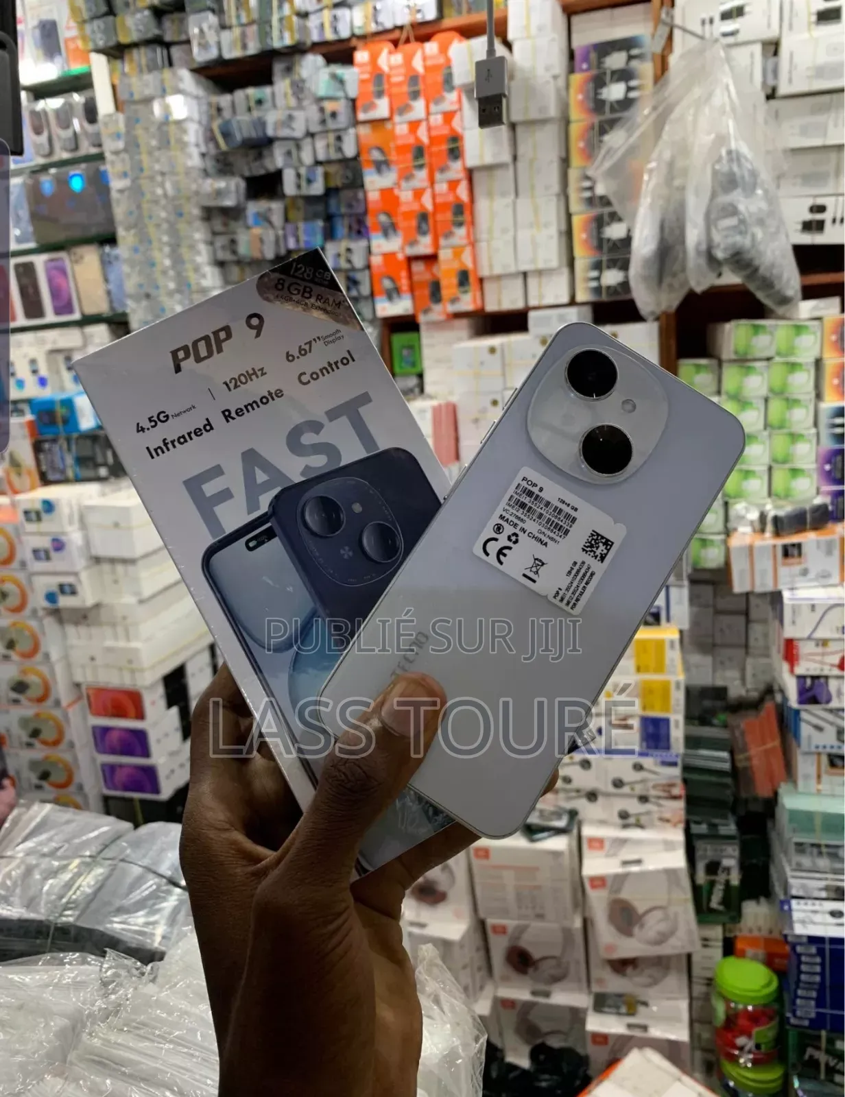 New Tecno Pop 9 128 GB Blanc