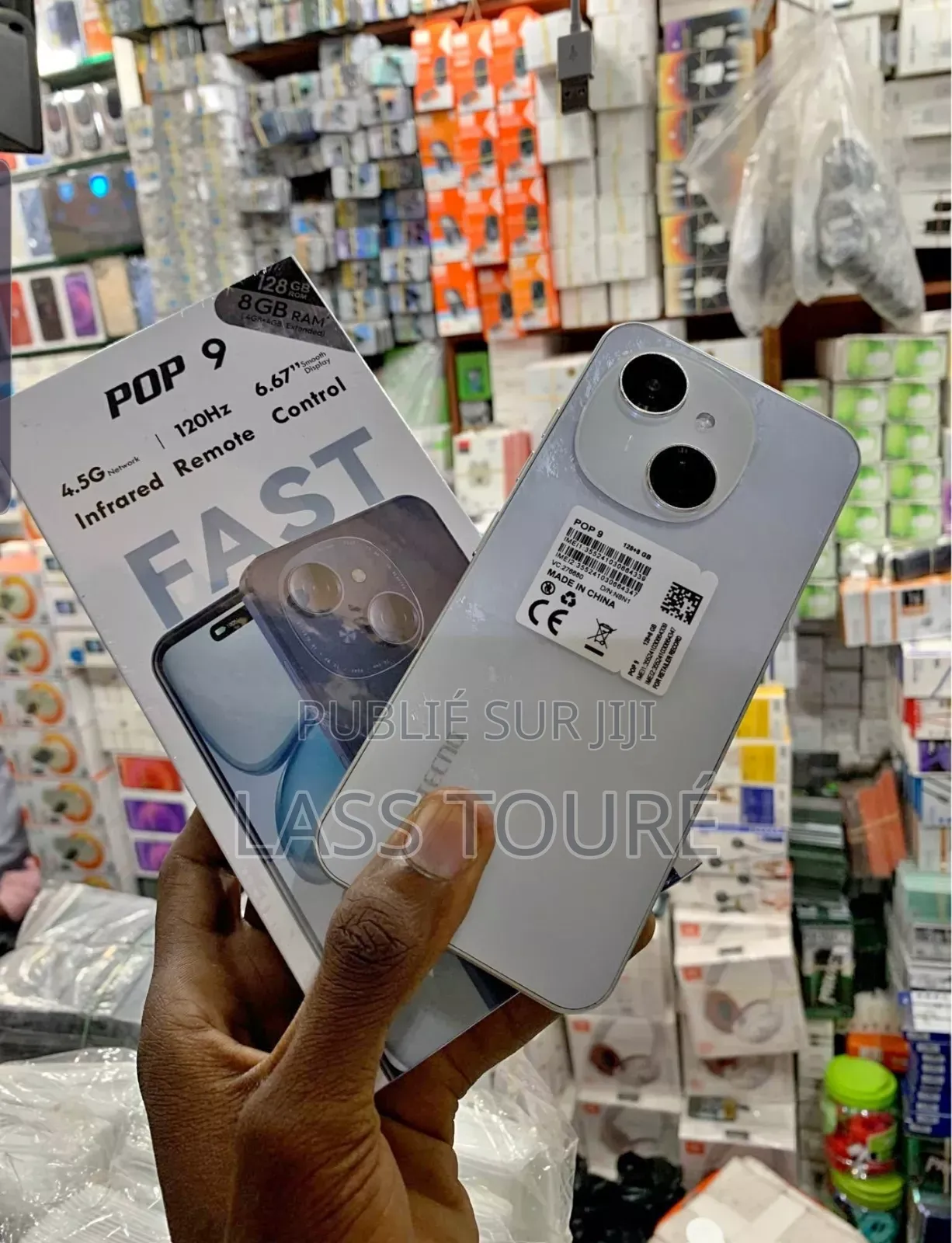 New Tecno Pop 9 128 GB Blanc