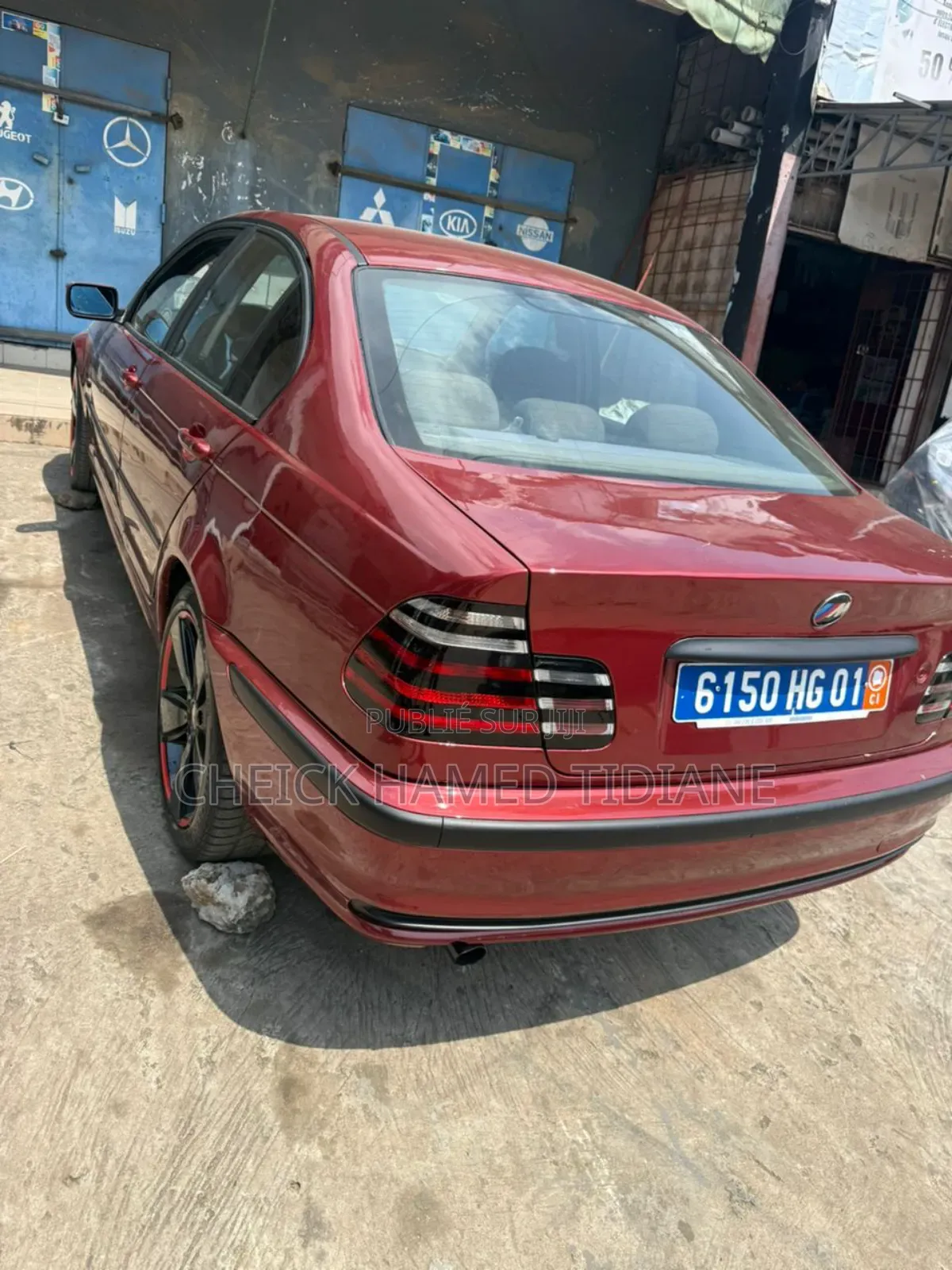 BMW 3 Series 2003 Rouge