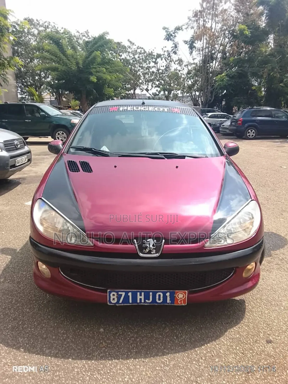 Peugeot 206 2000 Rouge