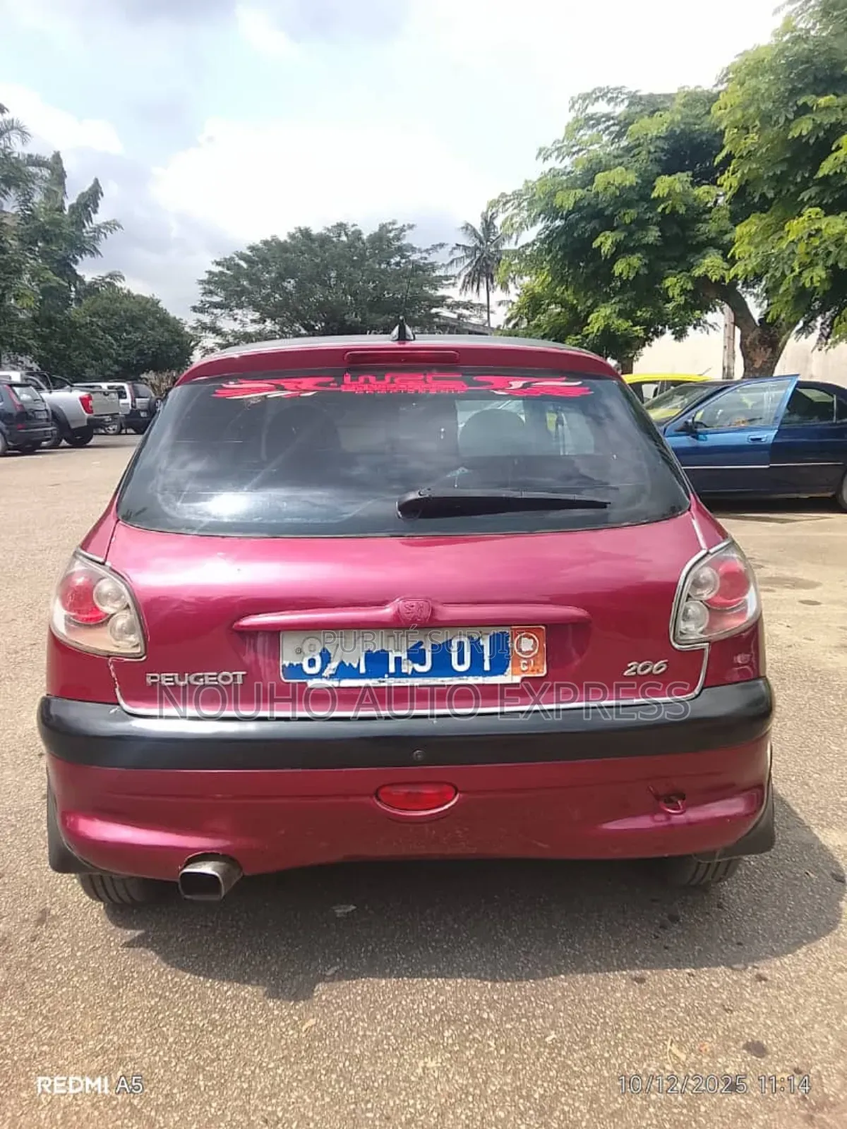 Peugeot 206 2000 Rouge