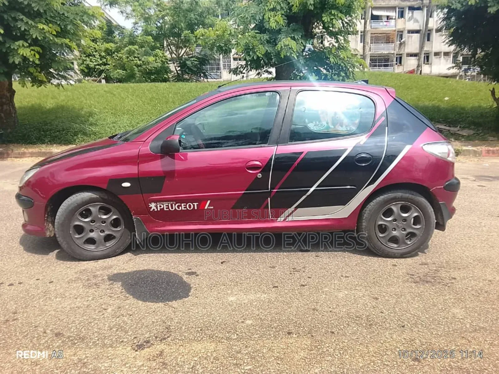 Peugeot 206 2000 Rouge