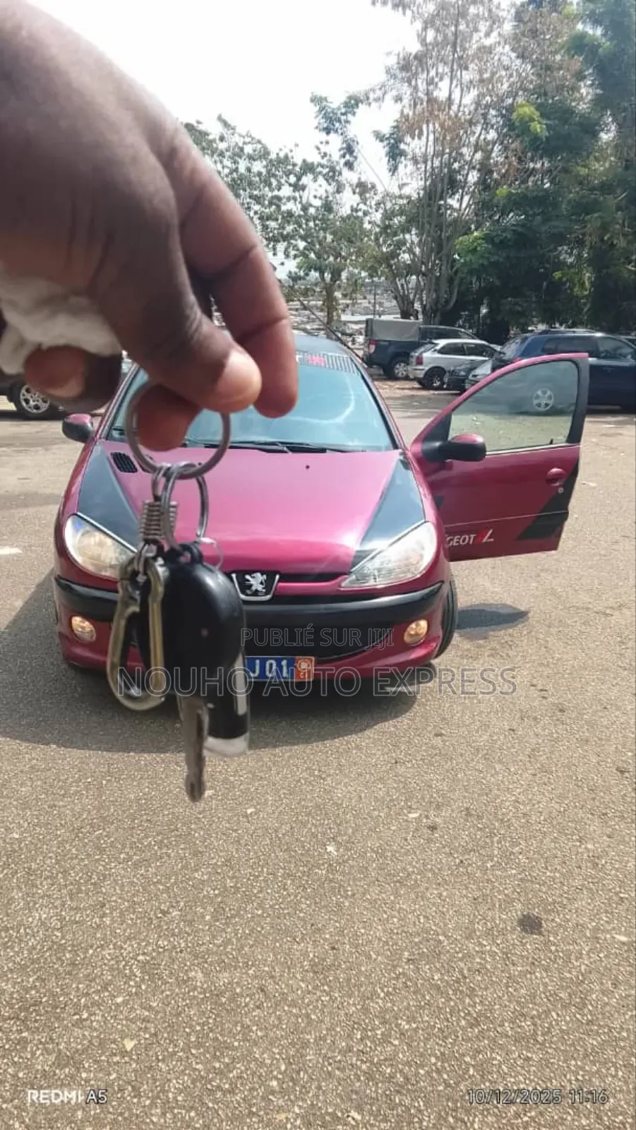 Peugeot 206 2000 Rouge